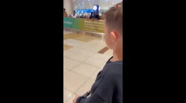 Son reunites with Father at the airport after being apart for a long time *Wholesome Reunion*