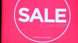 Black friday day in the shopping mall del amo fashion center in Torrance, California