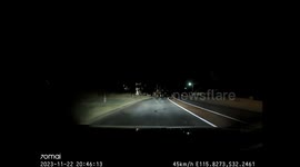 Meteor In The Night Sky Over Perth