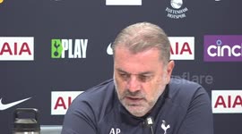 Tottenham v Aston Villa: Ange Postecoglou press conference in London, UK