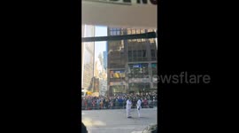 US: Pro-Palestine Demonstrators Protest During Macy’s Thanksgiving Day Parade