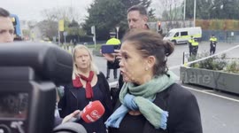 Sinn Fein president offers her sympathy as three children injured in Dublin knife attack