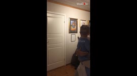 Woman keeps her globe-trotting journey under wraps to give her family an unforgettable surprise