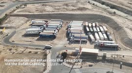 Humanitarian Aid Reaches Gaza as Part of Hostage Release Framework