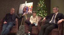 Interviews with the cast and creatives of Sky's new film, The Heist Before Christmas