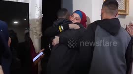 Freed Palestinian Prisoner Welcomed Home in Jerusalem