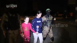 Hamas Hands Over Hostages Seized From Israel