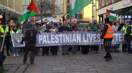 Pro-Palestine demonstrations in Scotland call for permanent ceasefire