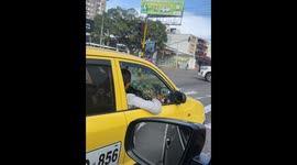 Taxi Driver Creates Complex Nativity Scene on Dashboard
