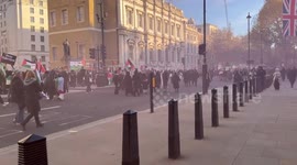 UK: Pro-Palestine Protesters March Through Central London Demanding Permanent Ceasefire 3