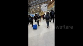 Fire alerts prompt evacuations in London's Waterloo and Tottenham Hale stations at rush hour