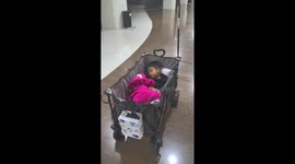 Ingenious Father Builds Homemade Mobile Cart for Sick Son on Fluids in Northeast China