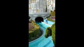 Shocking Video Shows Disneyland Streaker Going Naked On It's A Small World