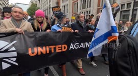 March Against Antisemitism Protest, London, UK. Nov 26 2023 #4