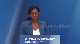 Kemi Badenoch opens the Global Investment Summit in London, UK