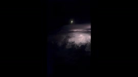 As deadly storms hit western India, plane passenger sees inside a spectacular thunderstorm over Mumbai