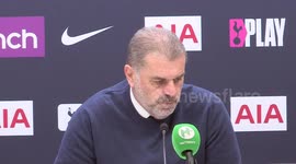Tottenham 1-2 Aston Villa: Ange Postecoglou post-match press conference in London, UK