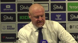 Sean Dyche says his players are 'clear-minded' after points deduction at press conference in Liverpool, UK