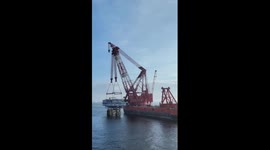 Offshore booster station successfully installed in China's Guangxi