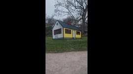 National Sculpture Garden Optical Illusion