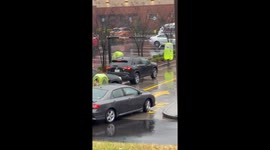 Chick-Fil-A Drive-Thru Employees Wear Special Rain Gear