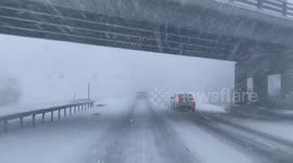 US: Lake-Effect Snow Continues To Hit Western New York 2