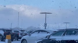 US: Lake-Effect Snow Continues To Hit Western New York