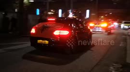Albanians in London celebrate Kate into the night honking their car horns to celebrate 111th anniversary of gaining independence