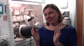 Key scientist speaks about Asteroid Bennu sample at National History Museum in London, UK