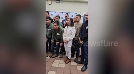Thai hostages released by Hamas receive warm welcome from officials in Israel
