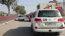 Displaced People Continue To Head South in Gaza