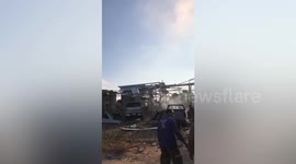 Three people killed when DIY fertiliser factory explodes in Thailand