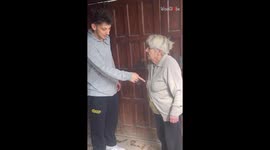 Grandson pranking grandma gets pranked in return *Hilarious Video*