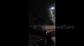 Moon halo observed in Imphal, India