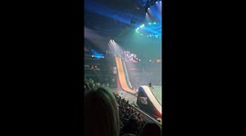 Performer Falls Off Giant Ramp