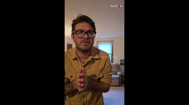 Mom cannot contain her aggressive happiness when son returns home for Thanksgiving