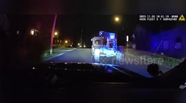 Police in hot pursuit of 12-year-old driving stolen construction vehicle in Ann Arbor, Michigan