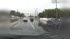 Sheriff's Deputy Rescues Adorable Dog on the Run in Pinellas County, FL, USA