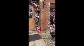 Woman reveals 'extreme' Christmas door display and says 'neighbours hate me but I don't care' (part 3)