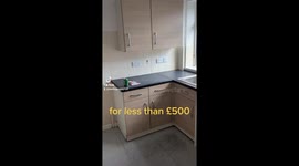 BUDGET DIY: Dad transforms kitchen with just a few hundred quid and basic tools – the results are amazing