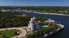 Huge CASTLE hits market at $5m with its own drawbridge and ballroom