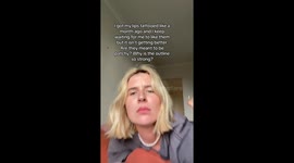 Influencer fed up with trolls who say tattooed lips make her 'look like Ronald McDonald'