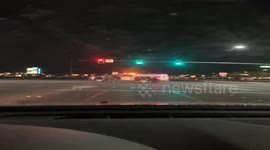 Las Vegas Strip! Naked man attacked cop before stealing his police car in Sin City