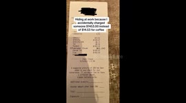 Barista accidentally charges customer over £1,000 for COFFEE in hilarious blunder