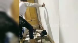 Snake Charmer Evacuates King Cobra at Resident's House in South Solok