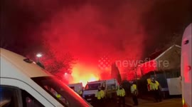 Aston Villa: Four police officers injured in clashes with Legia Warsaw fans at Villa Park