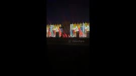Videomapping de la Galería de las Colecciones Reales en el Palacio Real de Madrid