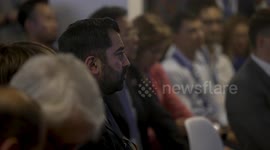 Humza Yousaf speaks at Cop28 event in Dubai, UAE