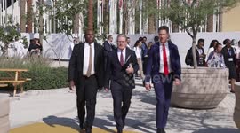 Labour leader Keir Starmer arrives at Cop28 on second day of climate talks in Dubai, UAE