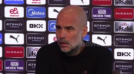 Man City v Tottenham: Pep Guardiola press conference in Manchester, UK